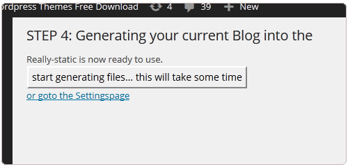 Really Static是否生成靜態頁面