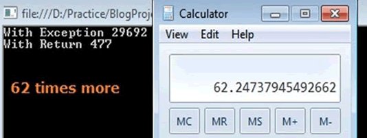 不要在用戶(hù)輸入時(shí)處理異常