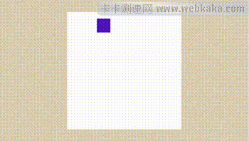 css3 animation 移動的盒子