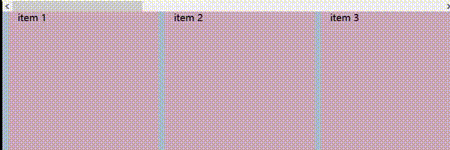 純 CSS 水平(橫向)滾動列表