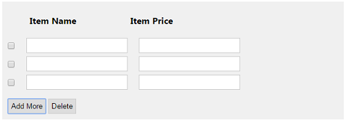 使用jQuery clone()動態復制和插入HTML元素