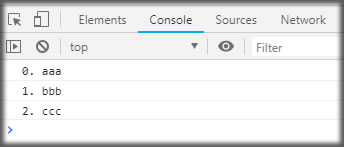 “控制臺(tái)(console)”輸出的結(jié)果