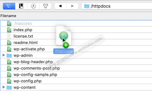 更新.htaccess文件